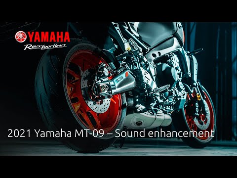 2021 Yamaha MT-09 – Sound enhancement