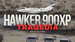 Accidente de HAWKER 900XP (Analisis Reporte NTSB)