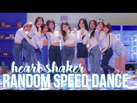 TWICE - HEART SHAKER | Random Speed Dance Challenge