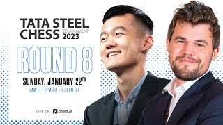 Tata Steel Chess 2023 | Round 8 | Peter Svidler &amp; David Howell commentate