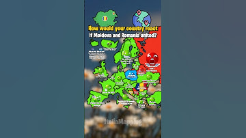 How would your country react if Moldova and Romania united? | ItaliaMapping #fypシ゚viral #mapping