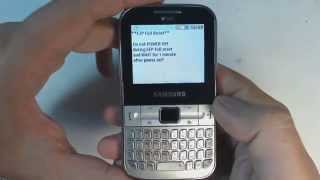 Samsung Cht 322 C3222 Factory Reset