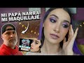 MI PAPÁ NARRA MI TUTORIAL DE MAQUILLAJE *DESPUÉS DE 3 AÑOS*