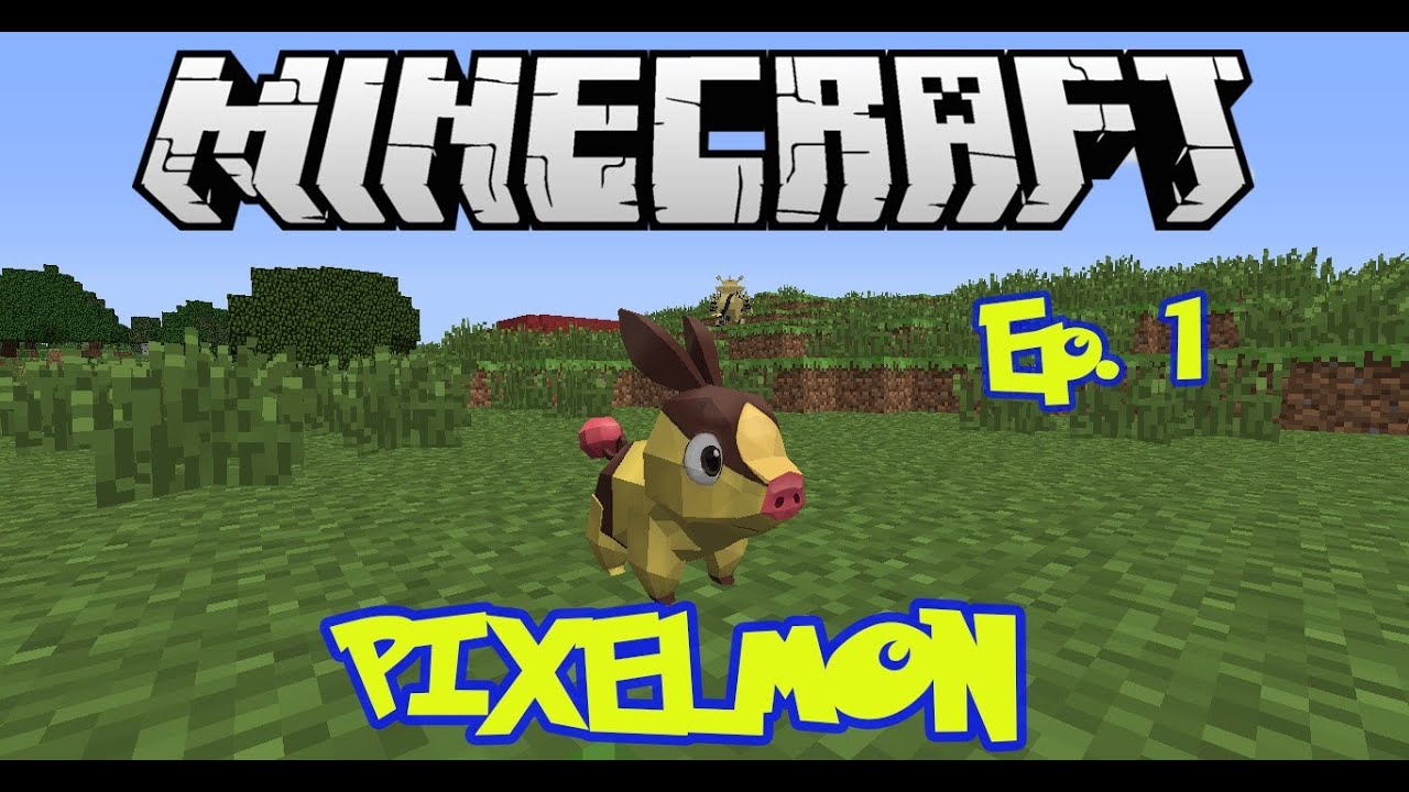 Minecraft Pixelmon Let's Play Ep. 1 NEW STARTER POKEMON! YouTube
