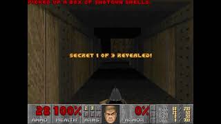 Doom SIGIL level E5M5, Abaddons Void: Official Secrets
Shows a path for accessing all score-affecting secret areas and the exit in SIGIL level E5M5, Abaddons Void. This is a no monsters demo, played keyboard-only at Ultra-Violence Skill.
Timestamps:
0:00 - Secret 1 of 3
0:20 - Secret 2
0:27 - Opening path to blue key
0:58 - Heading to blue key
1:51 - Blue key acquired
2:00 - Secret 3 of 3
2:08 - Acquiring yellow key
2:19 - Heading to exit
2:29 - Cross tripwires to proceed
2:50 - Exiting
This video is part of the ClassicDOOM SIGIL solutions playlist:
https://youtube.com/playlist?list=PL80Nji_WEjow-SbTFT8zFldBp54vUb5I2
#sigil #doom #ultimatedoom #classicdoom Doom SIGIL level E5M5, Abaddons Void: Official Secrets