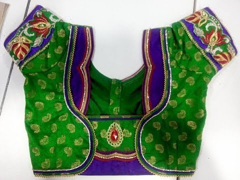 Top 100 Patch Work Blouse Designs Latest South India Fashions Kok Ovh