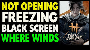 Waar de winden elkaar ontmoeten, start niet. Gaat niet open. Zo los je het op!