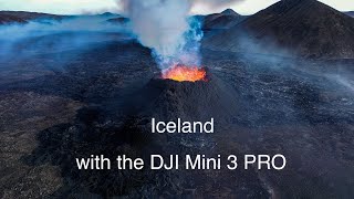 DJI Mini 3 Pro Footage of Iceland 2023 (Litli-Hrútur Eruption)
