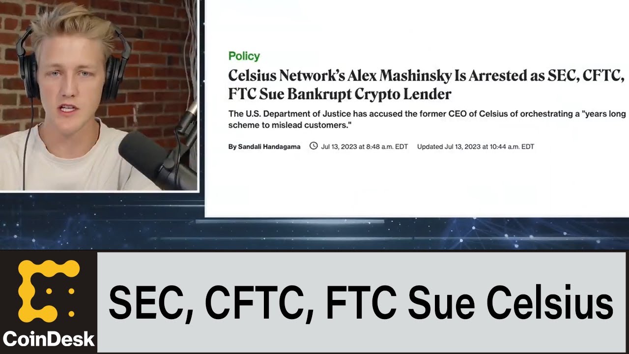 Former Celsius CEO Alex Mashinsky Is Arrested as SEC, CFTC, FTC Sue Bankrupt Crypto Lender