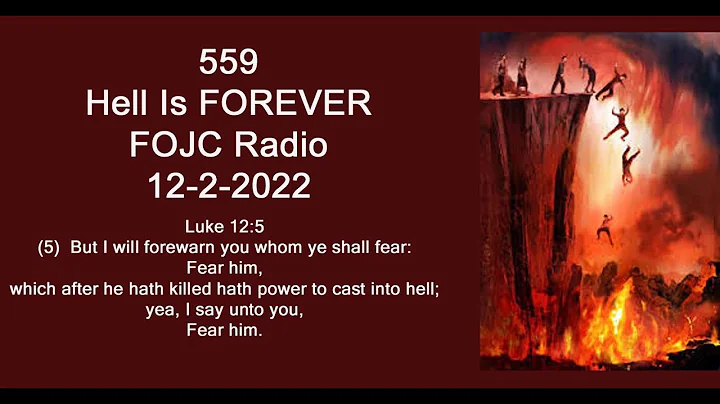 FOJC Radio: Hell Is FOREVER w/David Carrico