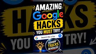 Google Hidden Hacks You Must Try 🤯 | Secret Google Tricks #Shorts