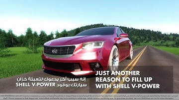 Shell V POWER GASOLINE Friction