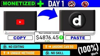 Download lagu ⭕Earn $4k/Mo (Copy Paste) video on DAILYMOTION and earn money | USING UNIQUE METHODE