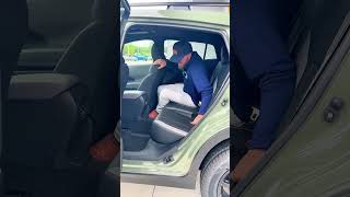 Legroom Seats Pushed Up Vs Pushed Back 2025 Subaru Crosstrek