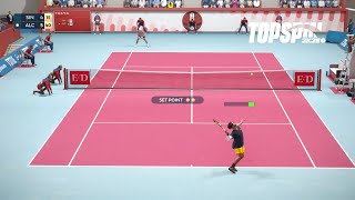 Top Spin 2K25 - Carlos Alcaraz Vs Jannik Sinner I Tokyo Arena I EPIC SET I Legend AI (PS5)