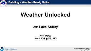 Weather Unlocked: Lake Safety