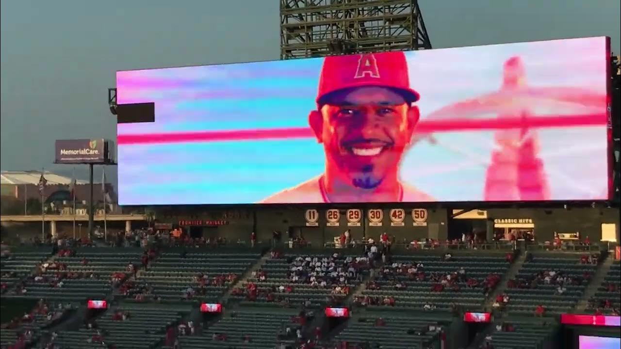 Angels starting lineup angels baseball YouTube