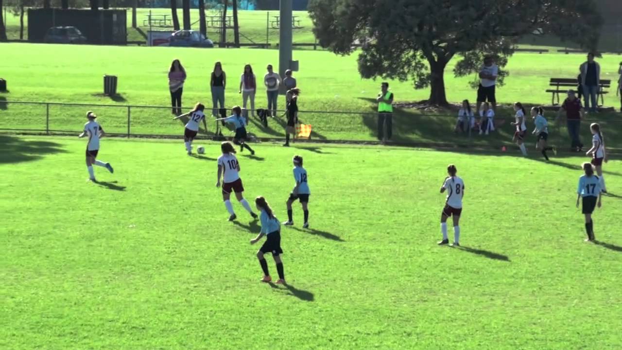 Laura Montiel - 2 minutes of Football Marconi Club U13 -30th  March 2014