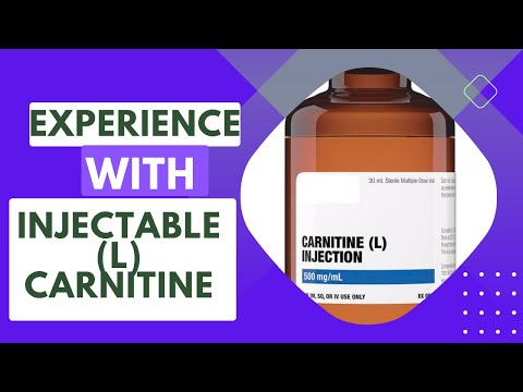 chase irons l carnitine Things I wish I knew before starting injectable (L) Carnitine!