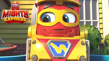Super Nate (Compilation) | Mighty Express | Cartoons for Kids