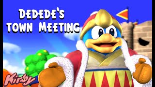 (KIRBY SFM) Dedede's Town Meeting