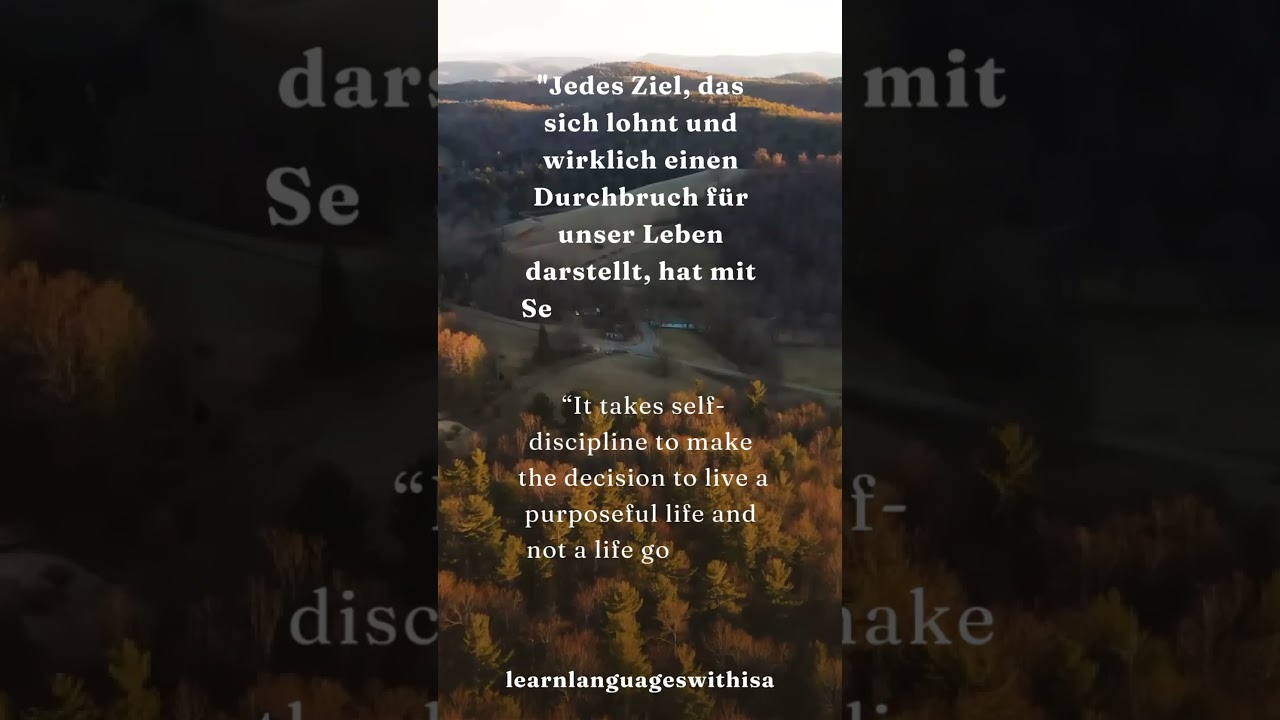 Learn German With Quotes!🇩🇪