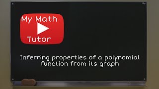 ALEKS | Inferring properties of a polynomial function from its graph