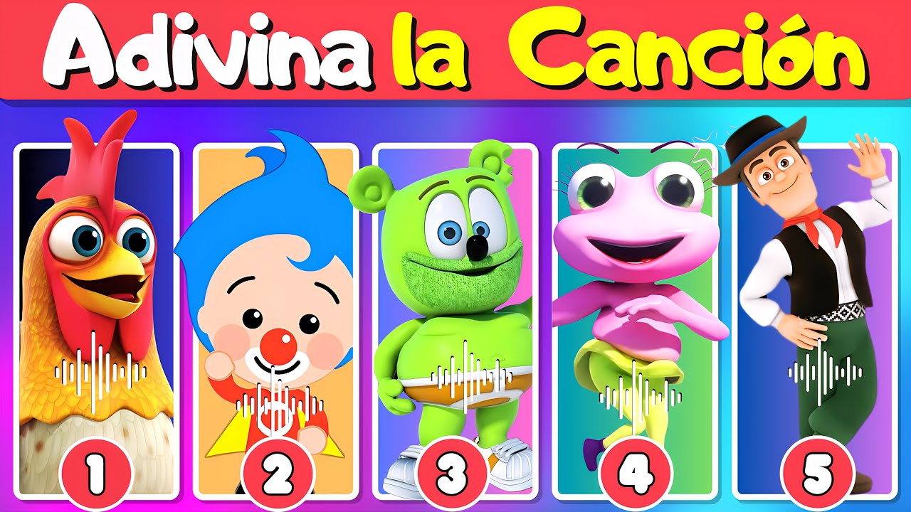Adivina La Canción Infantil | ¿Qué Canción Infantil Suena? | Plim Plim, Cocomelo, Bartolito