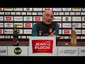 La conférence de presse d'Olivier Pantaloni avant FC Annecy - FC Lorient. J31 Ligue 2 BKT 24/25