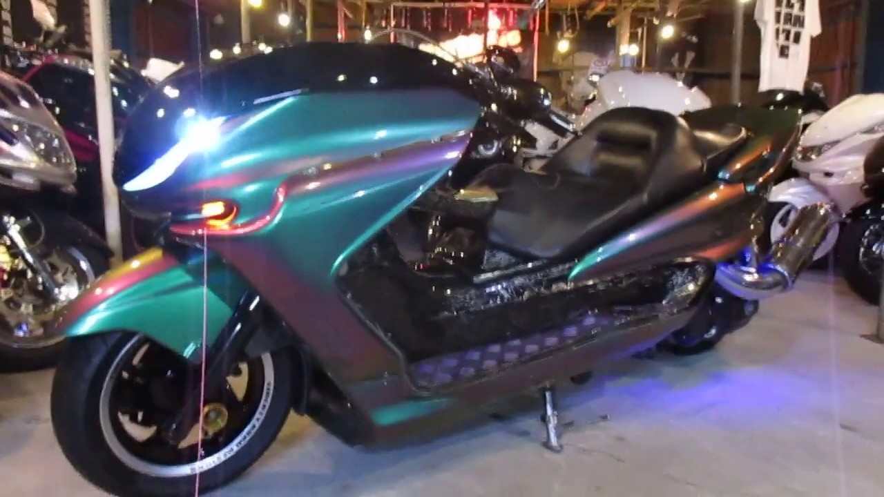 第一弾マジェスティC🏍ロータス製SuperLowFace🏍マジョーラ塗装