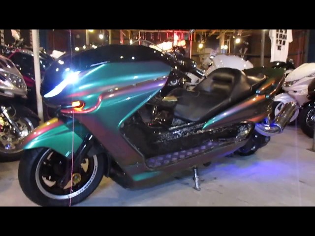 【YAMAHA マジェスティ】マジョーラカラー！！メッキラメ塗装！！ 第一弾マジェスティC🏍ロータス製SuperLowFace🏍マジョーラ塗装