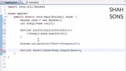 Java Programming Tutorial   30   Array Elements as Counters