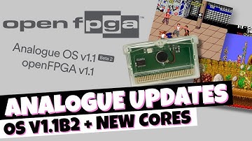 Analogue OS v1.1 Update Plus New Tecmo Rygar Core