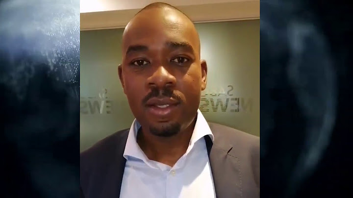 part 2 Nelson Chamisa Picks Mbeki to Mediate Zimbabwe Talks