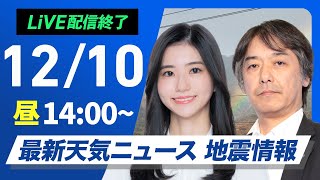 ウェザーニュースの配信のサムネイル画像