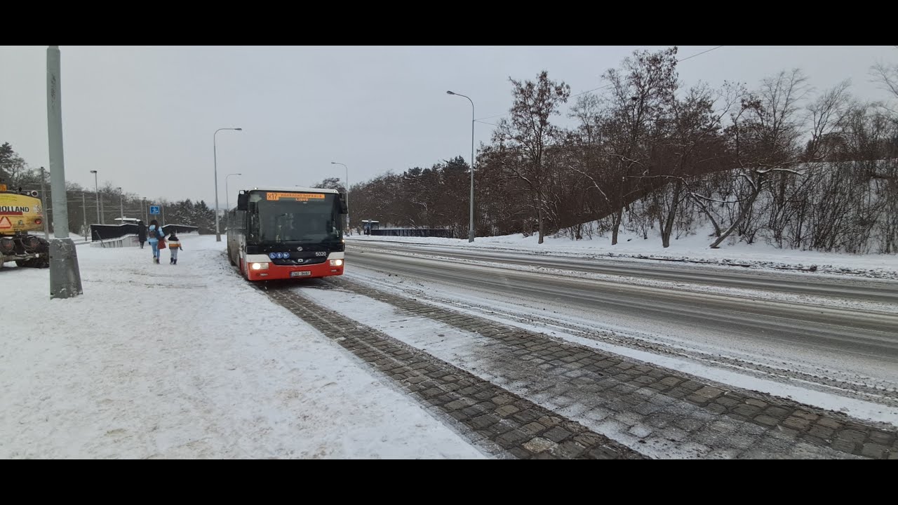 Linka X17 v úseku Sídliště Modřany - Libuš