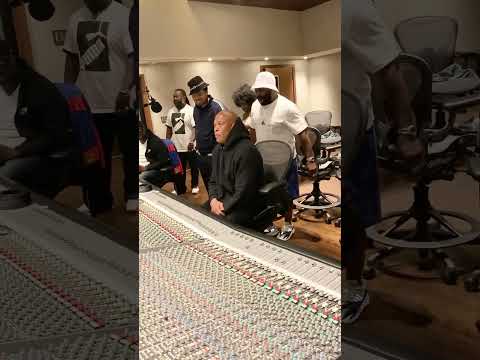 Nas Dr Dre In The Studio Cooking Up