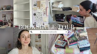 reorganizando estanterías + bookshelf tour