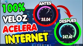 Como ACELERAR INTERNET en 5 PASOS 2023 - mejorar el PING y el LAG - Windows 10 y 11