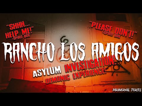 Our DEMONIC EXPERIENCE at Haunted Rancho Los Amigos Insane Asylum!