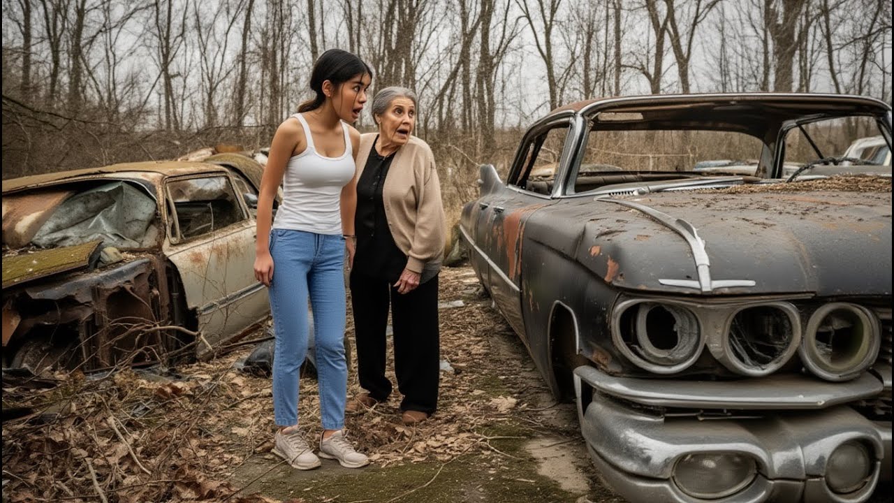 ASMR Car Restoration and Washing by a Girl! Full Rebuild of 1959 Cadillac Eldorado