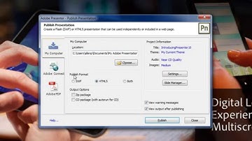 HTML5 in Adobe Presenter 10
