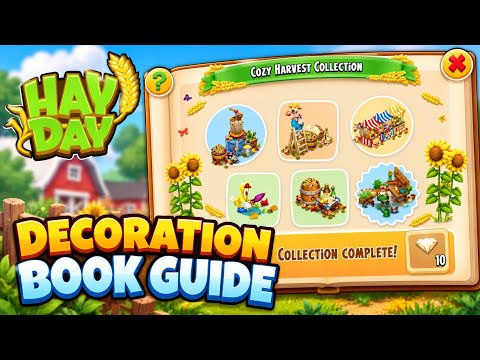 📖 HAY DAY DECORATION BOOK: THE COMPLETE GUIDE! 🎁 ALL REWARDS EXPLAINED