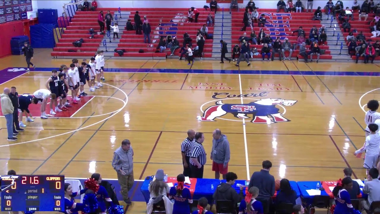 Saint Francis Prep Terriers vs Xaverian Mens Freshman Basketball - YouTube
