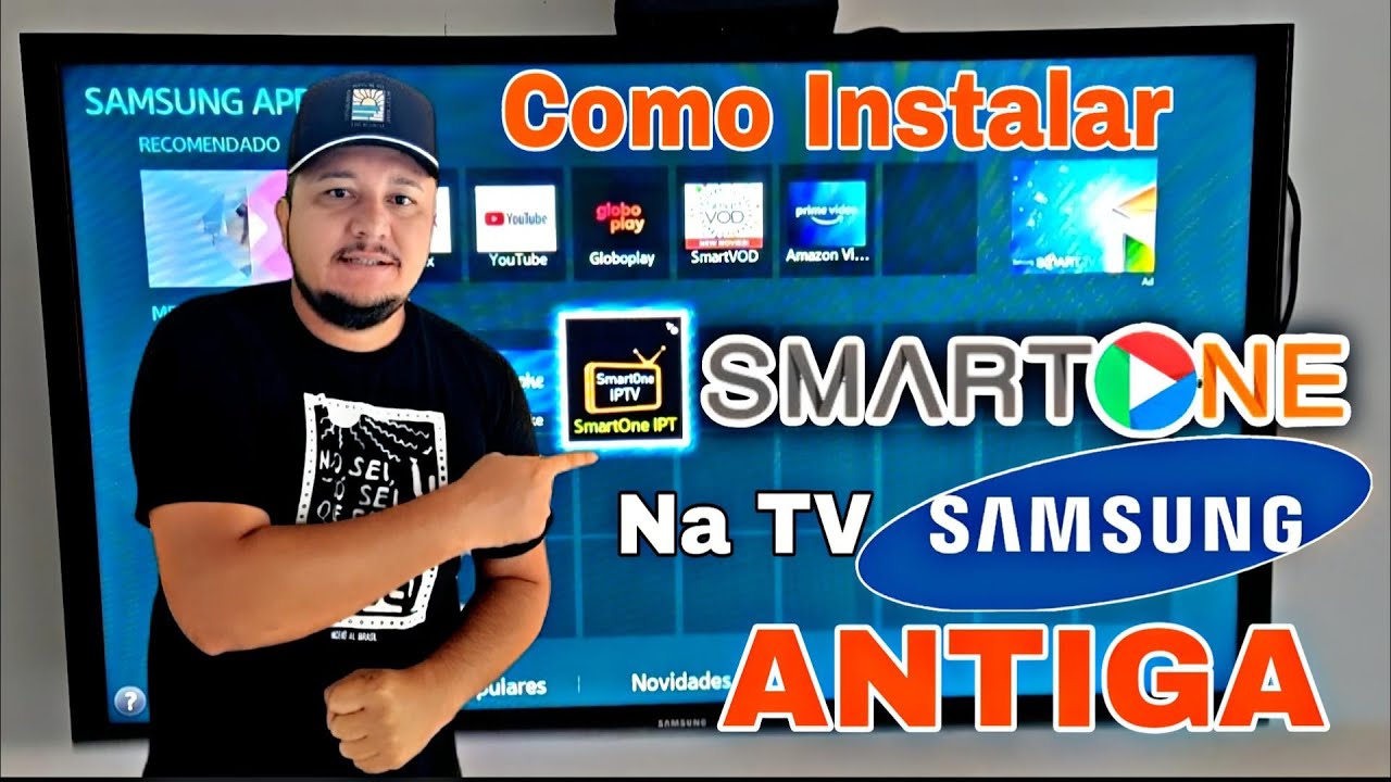 Como Instalar SmartOne na TV Samsung Antiga! Novo IP esta na Descricão