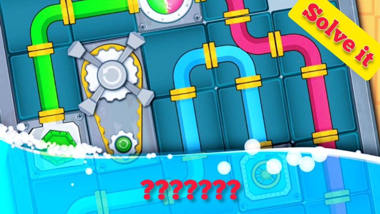 No One Can Solve Faster Then Me 🙂 Sixx kids Unblock Water Pipes 