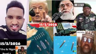 Sabon update akan yaki tsakanin Iran da America, shugaban Niger general Tchiani ya ba da Namaki