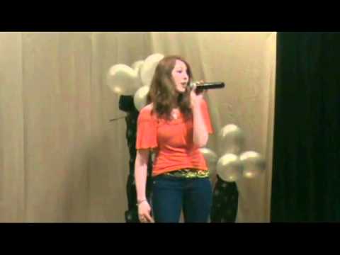 Emma Graves sings at Zachary Idol Semi-finals