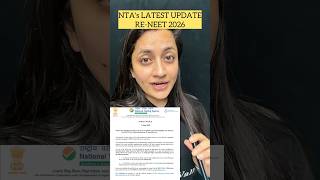 NTA's LATEST UPDATE | RE-DOWNLOAD ADMIT CARD #reneet