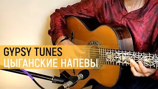 Цыганские напевы. Игра на семиструнной гитаре. Вадим Колпаков гитарист виртуоз слушать.